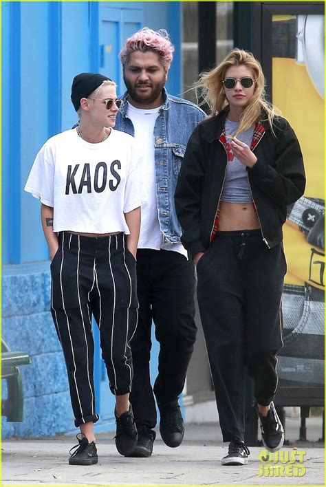 Kristen Stewart And Girlfriend Stella Maxwell Hold Hands For Casual Afternoon Outing Photo