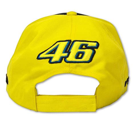 Official Valentino Rossi Merchandise Sun & Moon Paddock Cap/Hat In Black/Yellow | eBay