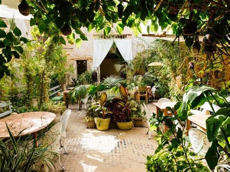 Riad Idrissy Extends Into An Open Plant Filled Oasis—also Known As Its