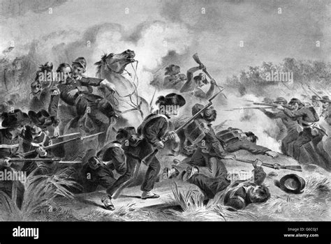 1860s August 1861 Battle Of Wilsons Creek And The Death Of General