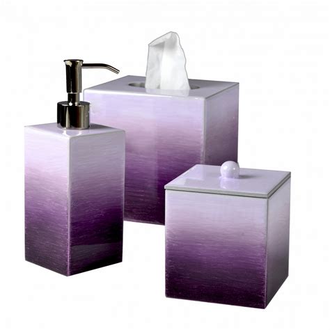 Mike And Ally Ombre Bathroom Accessory Collection Destry Darr Designs