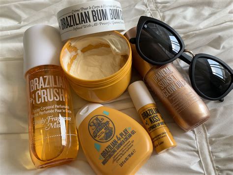 As a lotion, it does a pretty good job, with a thick but silky cream containing a little glittery mica, coconut oil, cupuaçu butter, and açaí, that easily glides. Sol de Janeiro Brazilian Bum Bum Cream reviews in Body ...