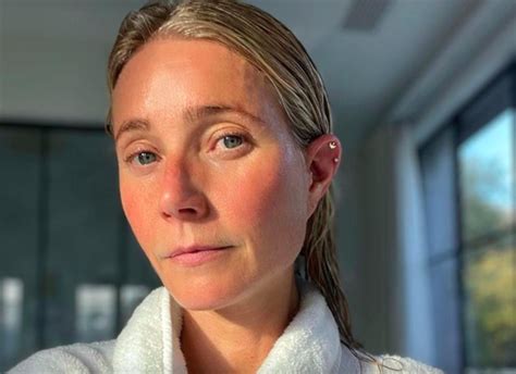 Gwyneth Paltrow Looks Ageless In Makeup Free Photo