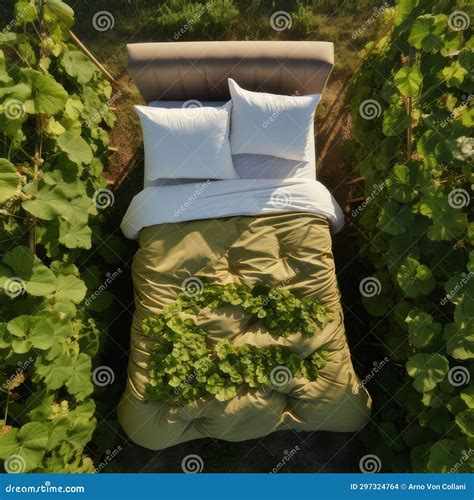 Vineyard Tranquility: a King-Size Haven Amidst Nature S Bounty Stock