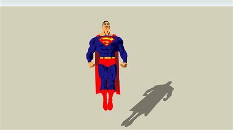 Superman Taking Off 3d Warehouse