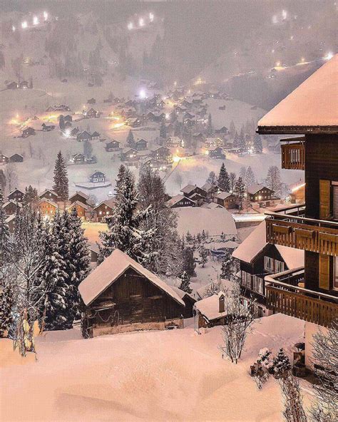 Switzerland Village Winter Most Beautiful Villages In Switzerland