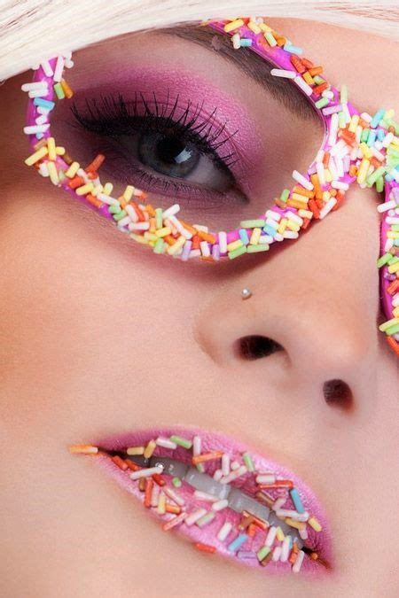 candy makeup eye candy makeup lips hair makeup candy costumes photo portrait simple eye