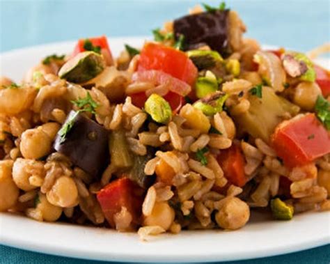 Turkish Pilaf With Pistachios And Chickpeas Recipe