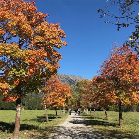 Herbstliche Impressionen Aus Den Bergen Oberstdorf Im Herbst