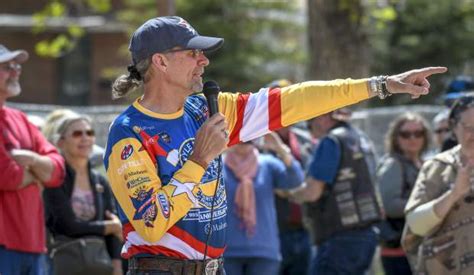 Kyle petty victory junction charity ride passes through lebanon nh richard petty is is the corvette!!! Kyle Petty's Charity Ride, 150 bikers rumble into Glenwood ...