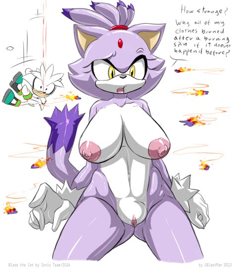 Rule 34 Anthro Areola Big Breasts Blaze The Cat Blood Breasts English