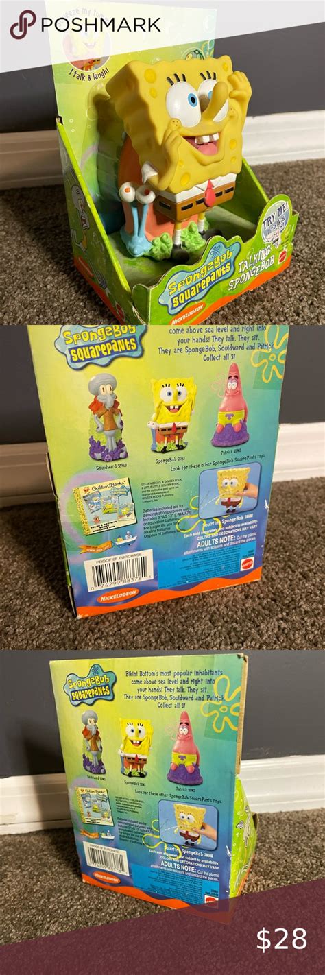 Nickelodeon Talking Spongebob Spongebob Squarepants Toys Nickelodeon
