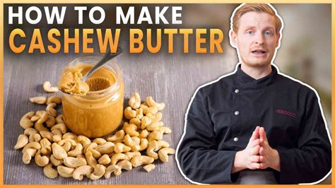 how to make cashew butter {no oil added} super simple recipe youtube