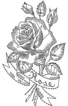 Stillleben mit rosen, erdbeeren und brot (1827. Valentine Roses Coloring Page | Adult Coloring Pages ...