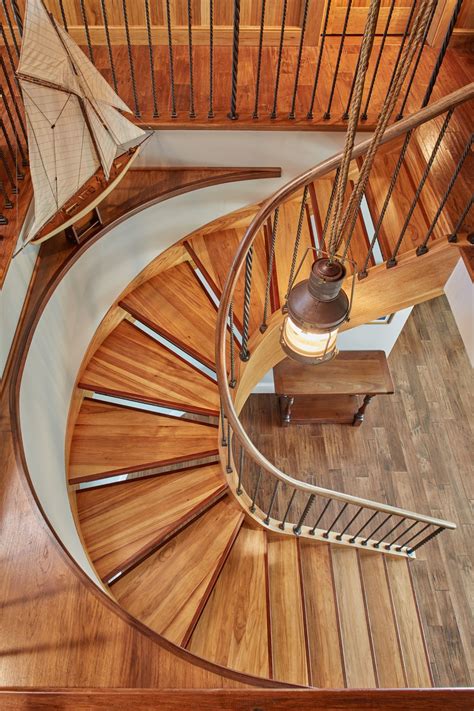 Circular Staircase Created By Finelli Ironworks In Solon Ohio Leads