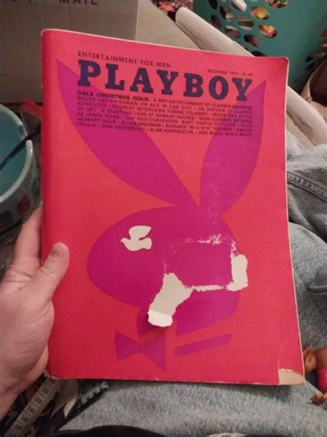 Playboy Magazine December 1971 Karen Christy Centerfold 600 Picclick