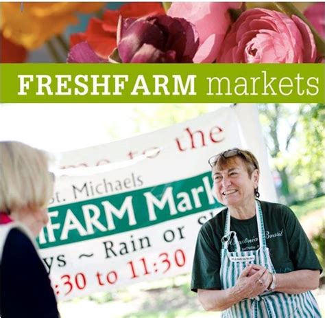 The Time Is Upon Us For The First St Michaels Freshfarm Market Of The