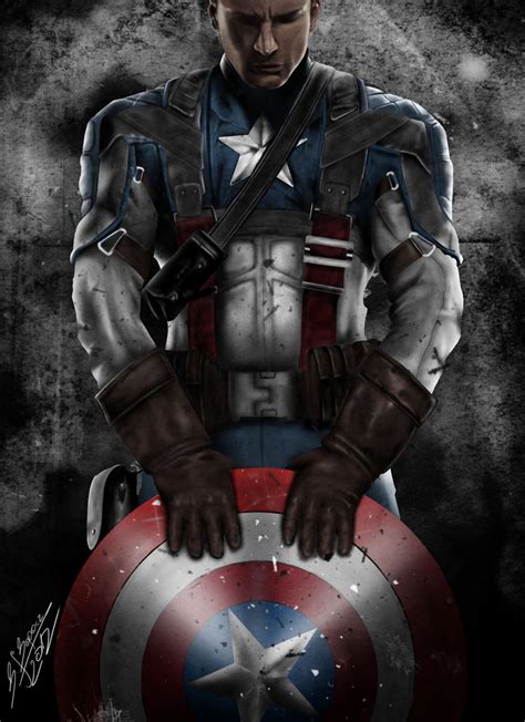 Captain America By Quaintart On Deviantart