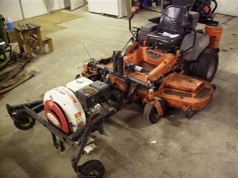 Front Mount Leaf Blowers On Your Z Lawn Care Forum