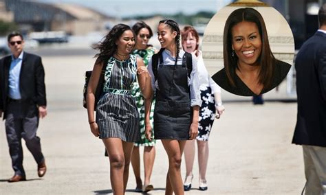 Michelle Obama On Malia And Sashas Post White House Adjustment