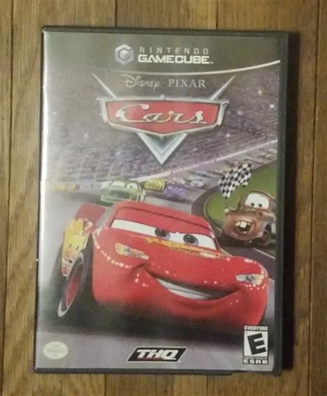 Cars Nintendo Gamecube 2006 Complete Cib Disney Pixar Thq Lightning