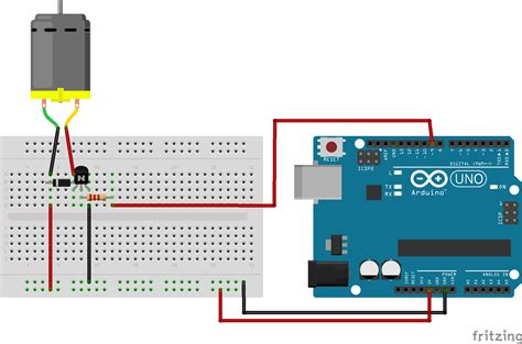 Controlling The Speed Of A Dc Motor General Electronics Arduino Forum