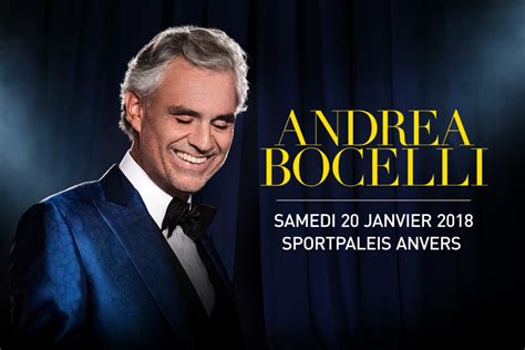 His main genre of music and singing is a classical crossover, latin pop, and traditional pop. Andrea Bocelli | GraciaLive