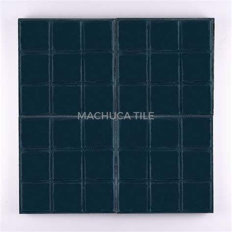 Midnight Blue 9 Squares Machuca Tile