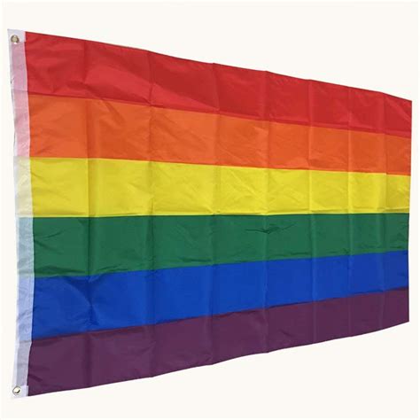 Large 5ft X 3ft Gay Pride Rainbow Flag Amazon Co Uk DIY Tools