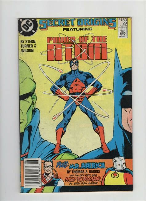 Secret Origins 29 1988 Dc Comics Power Of The Atom Comic Books