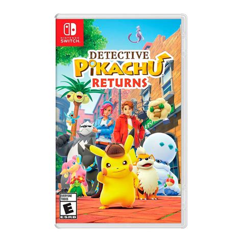Detective Pikachu Returns Nintendo Switch Necdigitalstore Tienda Gamer