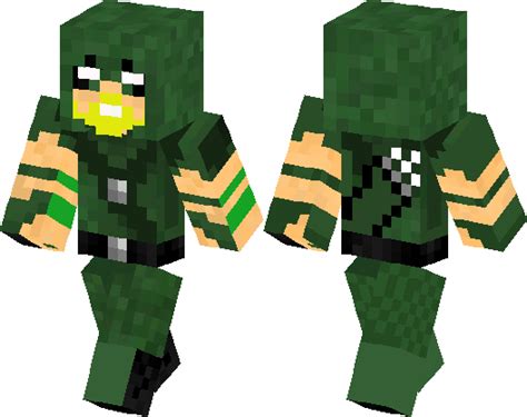 Green Arrow Minecraft Skin Minecraft Hub