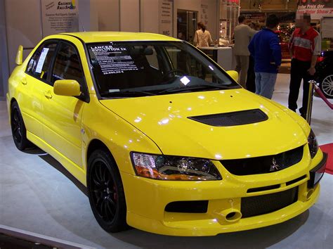 Filemitsubishi Lancer Evolution Ix Yellow Vr Ems Wikipedia