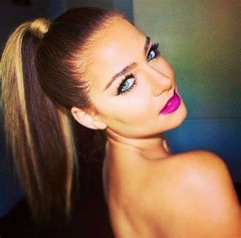 Slicked back hair ponytail man. Pin by Nathalie Brielle Marini on HairDos' | Beauty hair ...