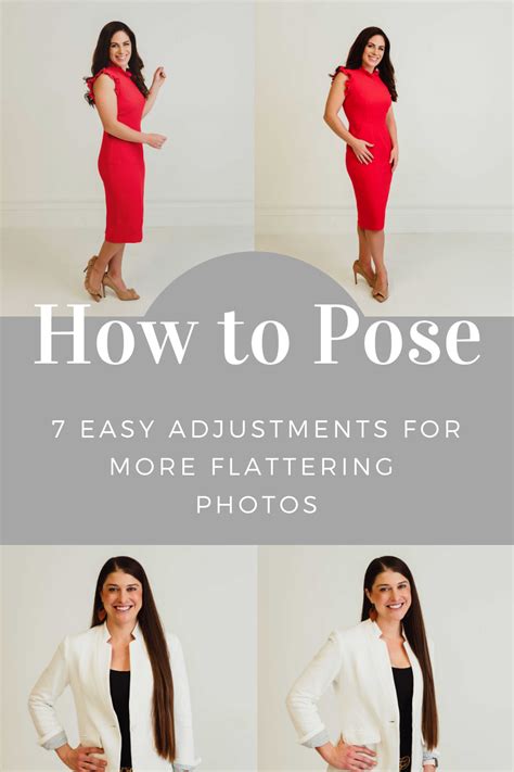 How To Pose 7 Ways To Look Better In Photos Anchored In Elegance