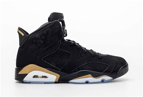 Tinker hatfield designed two grip holes into the rubber tongue to help people slip their feet in more easily and included a. Air Jordan 6 DMP Defining Moments 2020 Black Gold CT4954-007 Release Date - SBD