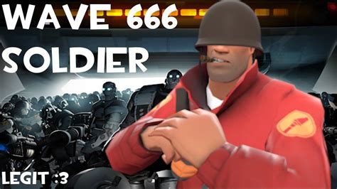 Team Fortress 2 Man Vs Machine 2019 Wave 666 Beaten With Soldier Youtube