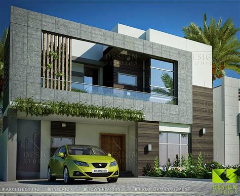 10 Marla House 3d Front Designblog