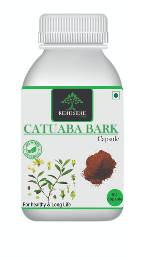 Catuaba Bark Capsule Herbal Catuaba Bark Capsule 60 Capsules At Rs
