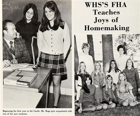 1970s Class Yearbook Flashbak