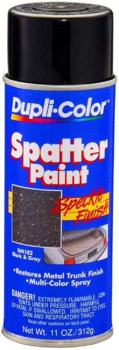 Dupli Color Spatter Trunk Paint Blackgray 11 Oz 9381935 Pep Boys