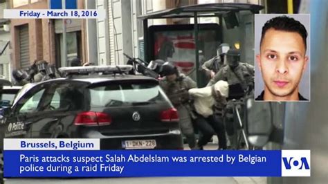 Paris Attacks Suspect Captured Alive In Belgian Raid