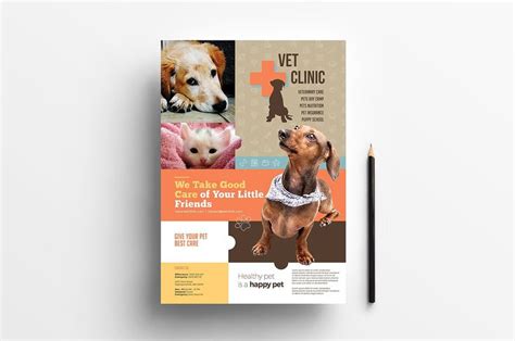 Are you looking for vet clinic names ideas? Vet Clinic Templates Pack | Poster template, Pet care ...