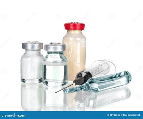 Medical Ampoules Stock Image Image Of Pharmacology Influenza 28990593