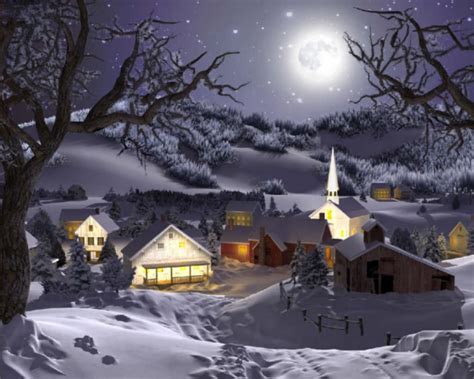 3d Winter Wonderland Animated Wallpaper Download