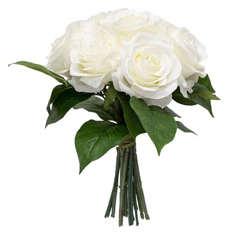 White Rose Bouquet At Home At Home