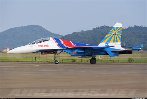 Sukhoi Su 27ub Russia Air Force Aviation Photo 4116619