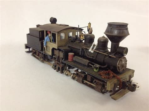 Various Logging Type Geared Steam Locomotives Shay Willamette