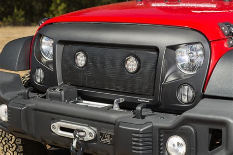 Rugged Ridge Announces New Led Mesh Grille Insert For 2007 2016 Jeep