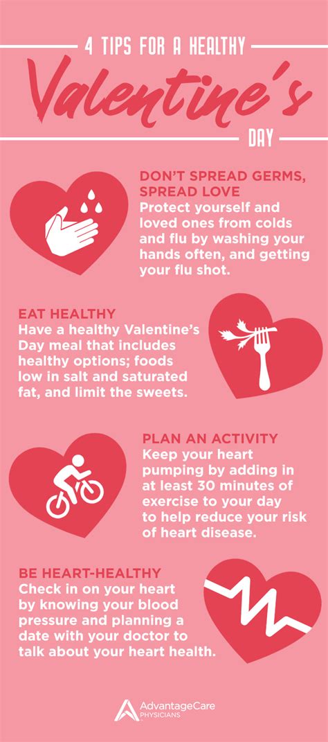 Four Tips For A Healthy Valentines Day Advantagecare Physicians